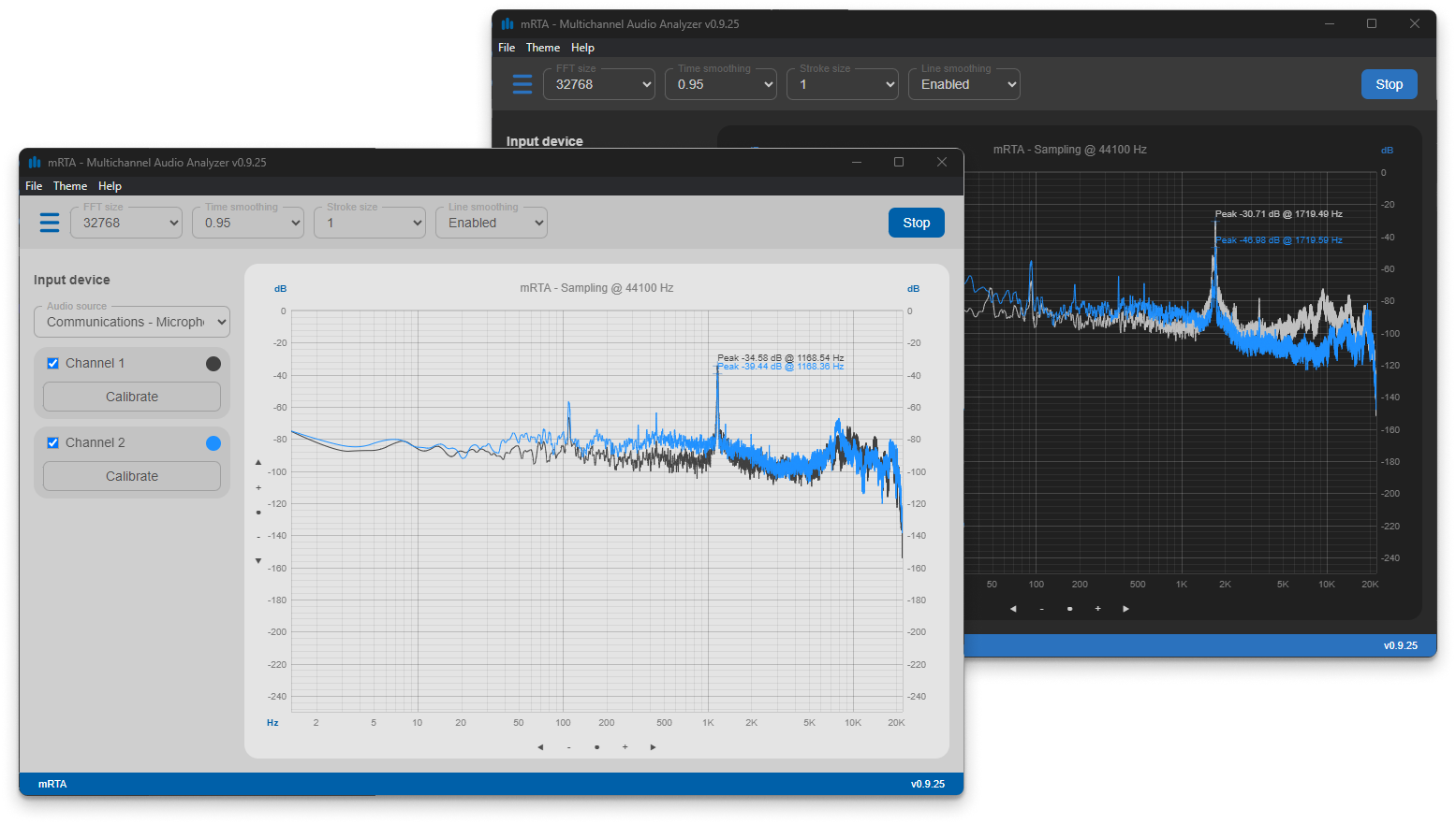 mRTA Audio Analyzer